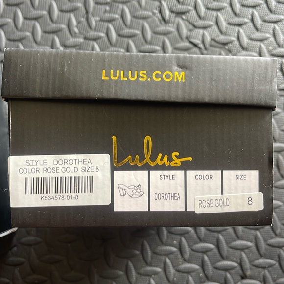 Dorothea Rose Gold Knotted High Heel Sandals. NWT/Never Worn. SIZE 8 - Picture 7 of 12